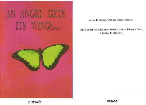 Angel Holiday Card