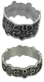 Antique Puzzle Band Ring