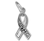 Autism Awareness Ribbon Charm