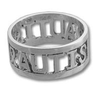 Autism Band Ring