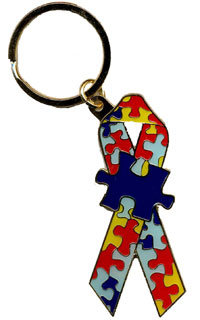 Puzzle Piece Keychain