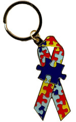 Puzzle Piece Keychain