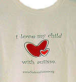 I Love My Child - Red Hearts