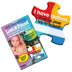 Temporary Tattoo Kit - Puzzle Shape
