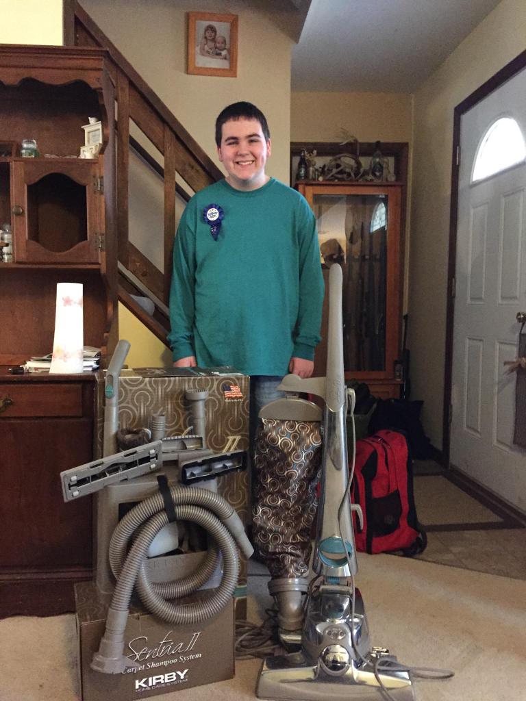 Vacuum Salesman Surprises Birthday Boy With Autism